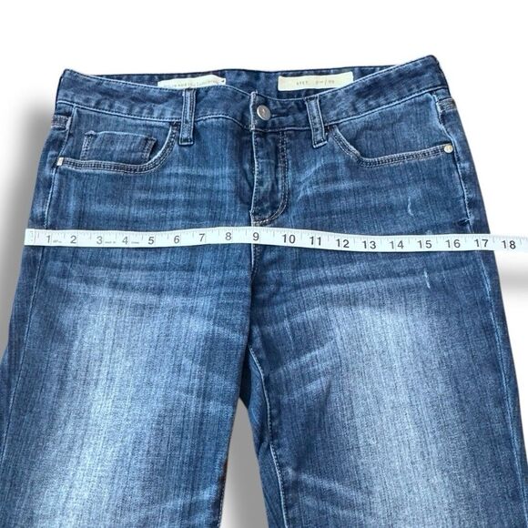Pilcro and the Letterpress Stet Fit Blue Skinny Cropped Jeans Women’s Size 29 - Picture 4 of 14